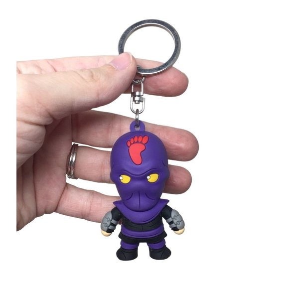 Foot Ninja Keychain - Teenange Mutant Ninja Turtles Villan TMNT 2016 Viacom Intl - Picture 4 of 6